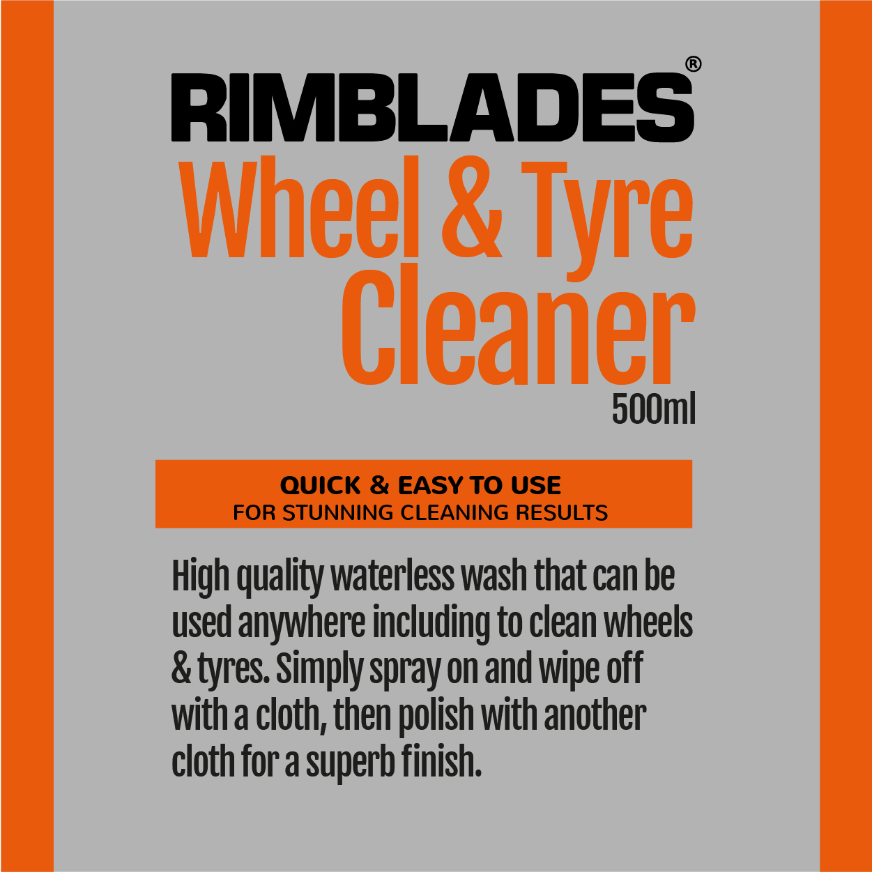 Wheel & Tyre Cleaner 500ML